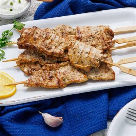 Souvlaki Rezept Griechische Fleischspie E Selber Machen