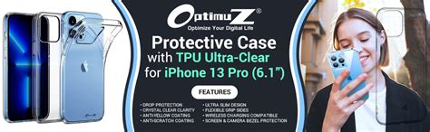 Optimuz Case Transparan Tpu Fleksibel Iphone Pro Inch