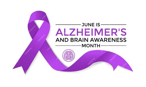 Premium Vector Alzheimers And Brain Awareness Month Is Observed Every