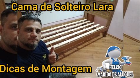 Como Montar Cama De Solteiro Lara Passo A Passo YouTube