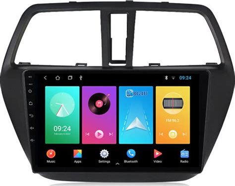 BG4U Navigatie Radio Suzuki SX4 S Cross 2012 2016 Android OS Apple