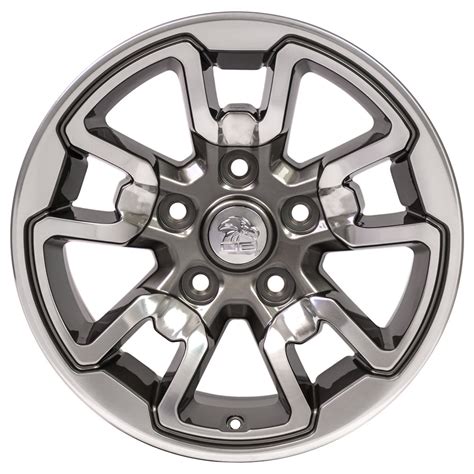 17 Replica Wheel Fits Ram 1500 Dg55 Polished With Painte