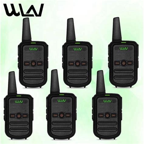 Set Of Wln Kd C Uhf Mhz Channel Two Way Walkie Talkie