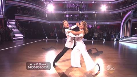 Derek Hough And Amy Purdy Dancing Quickstep On Dwts 5 12 14 Youtube