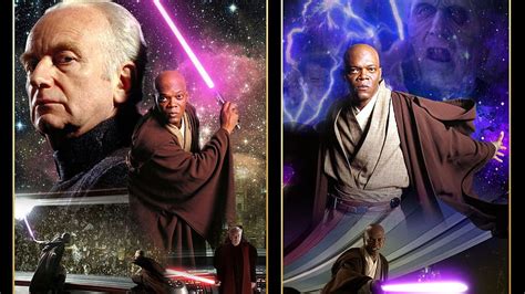 Rots Ep Iii Palpatine Vs Mace Windu Star Wars Fondo De Pantalla Pxfuel