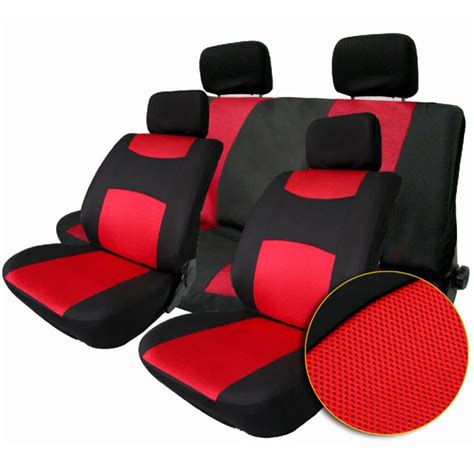 Buy 10pcs Full Set Universal Car Seat Cover Headrest Covers 4 Seasons Mesh