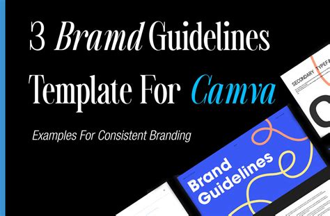 3 Brand Guidelines Template Canva Examples For Consistent Branding