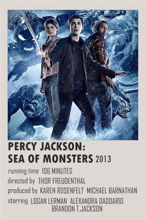 percy jackson sea of monsters movie polaroid poster Películas