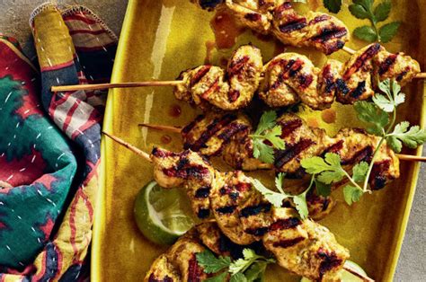 This Recipe for Chicken Tikka Skewers Is Delicious