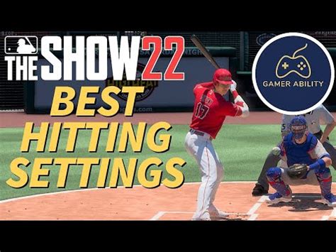 Mlb The Show Hitting Best Settings Tips Youtube