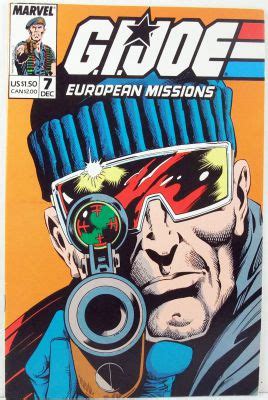 Comic Book Marvel Comics G I JOE European Missions 7