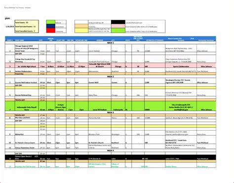 8 100 Day Plan Template Excel - Excel Templates