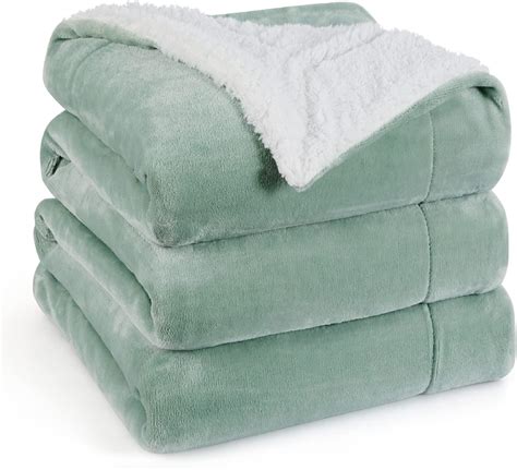 Bedsure Sherpa Blanket Queen Size For Bed Thick And Warm Blankets