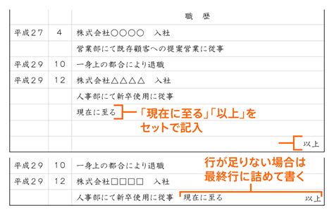 在職中に転職活動をするときの履歴書の書き方～職歴欄・連絡方法・退職予定日の記入方法～ ｜転職ならdoda（デューダ）