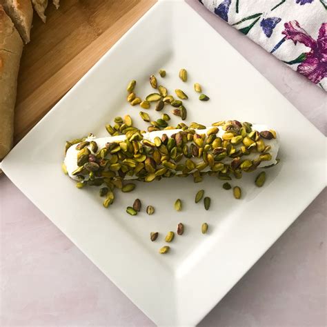 Goat Cheese Pistachios And Hot Raspberry Preserves My Curated Tastes