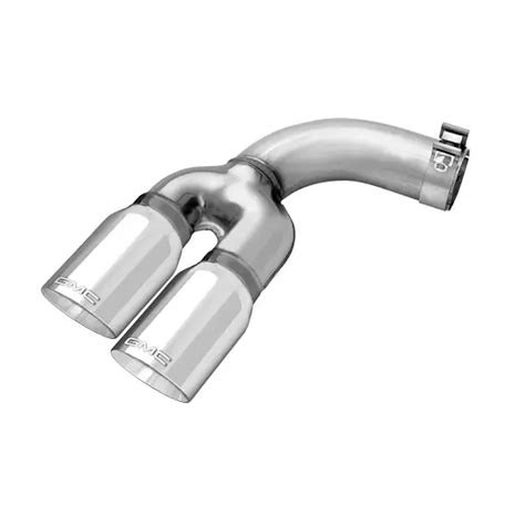 2023 Sierra 1500 Exhaust Tip Polished Dual Outlet Dual Wall 4