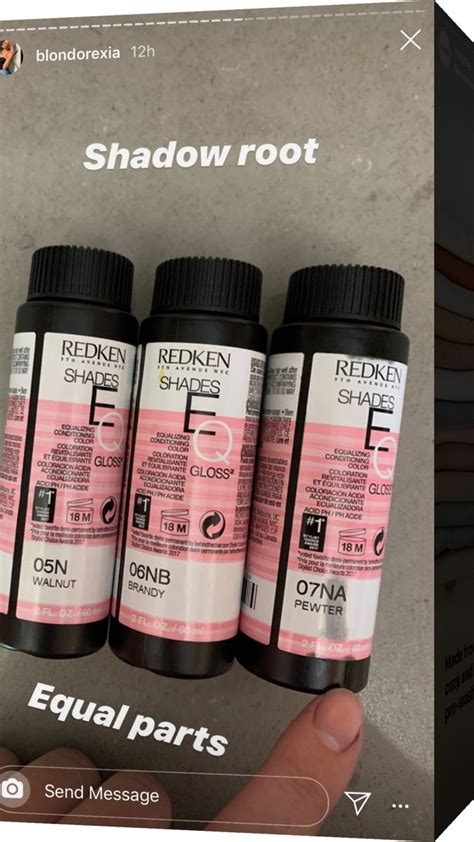 How To Mix Hair Color Redken Shades Eq Demi Permanent Dye Daniella