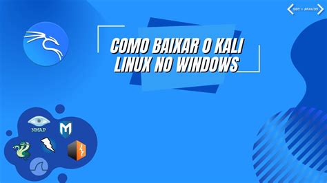 Como Instalar O KALI LINUX No WINDOWS VirtualBox 2023 YouTube