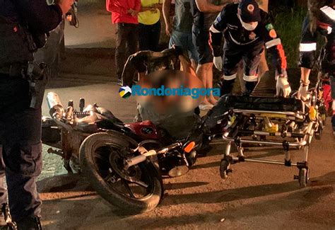 Motociclista Tem Fratura Exposta Após Acidente Com Caçamba Polícia