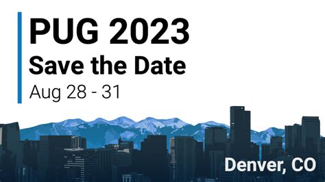 PUG 2023 | Save the Date - Spatial Business Systems, LLC.