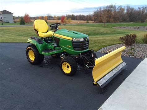 12 Gauge | John Deere X Series Tractor Snow Plow Attachment Set | Arthur Randall Corp