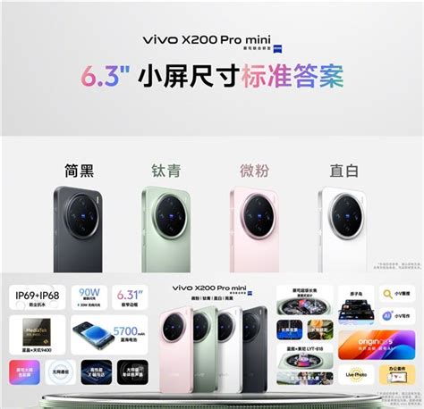 4299 6799元！一文看懂vivo X200x200 Prox200 Pro Mini三款怎么选vivo蔡司新浪科技新浪网