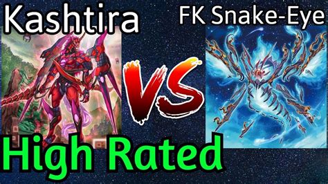 Kashtira Vs Fire King Snake Eye High Rated Db Yu Gi Oh Youtube