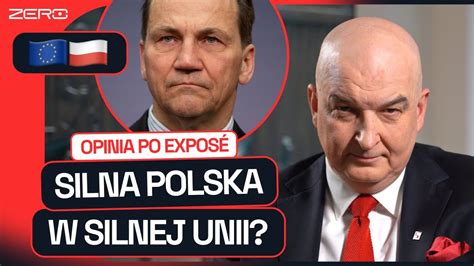 EXPOSÉ SIKORSKIEGO SŁAWOMIR DĘBSKI O PRZYSZŁOŚCI POLITYKI ZAGRANICZNEJ