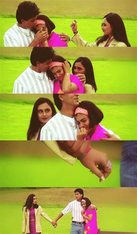 A Very Cute Scene From Kuch Kuch Hota Hai Shah Rukh Khankajol And