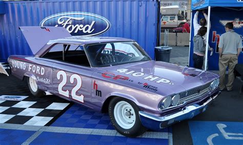 Just A Car Guy The Holman Moody Prepped Fireball Roberts 1963 Ford