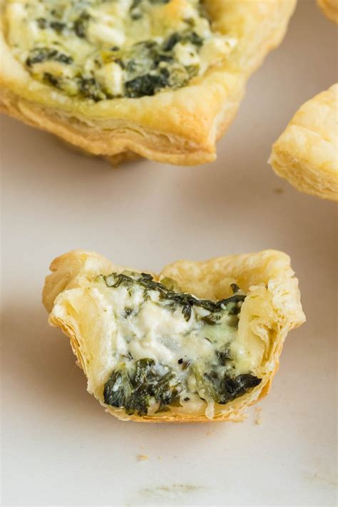 Feta Spinach Tartlets Tasty Homemade Recipes