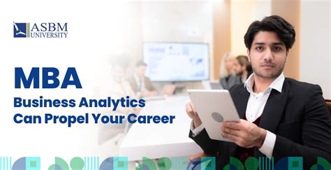 How An Mba In Business Analytics Can Propel Your Career Asbmu Blogs