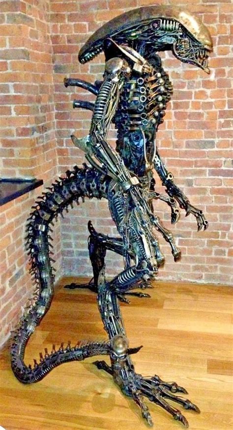 ALIEN Life Size SCULPTURE Alien Covenant Xenomorph Statue Alien Movie