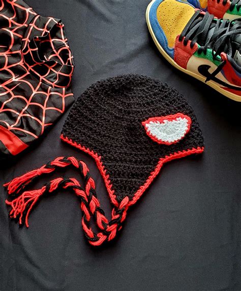 Spider Man Across The Spider Verse Mayday Inspired Beanies Etsy Canada