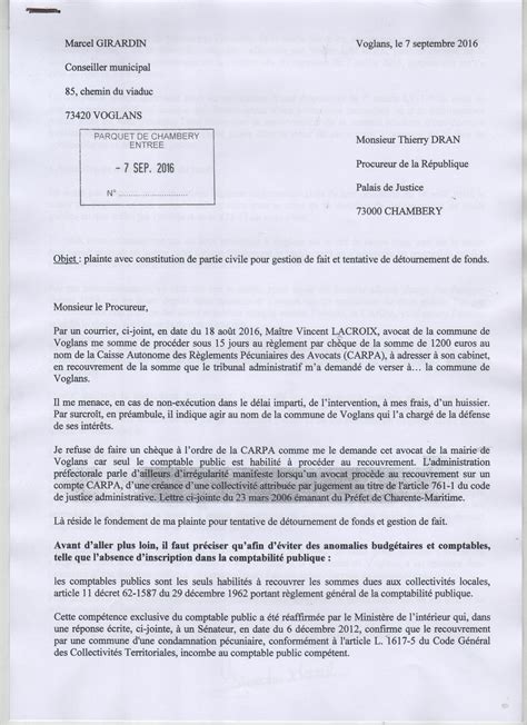 Modèle De Lettre Pour Retirer Une Plainte Au Procureur