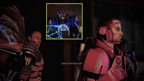 Mass Effect Zaeed Massani Hidden Dialogue With The Blue Suns Leader