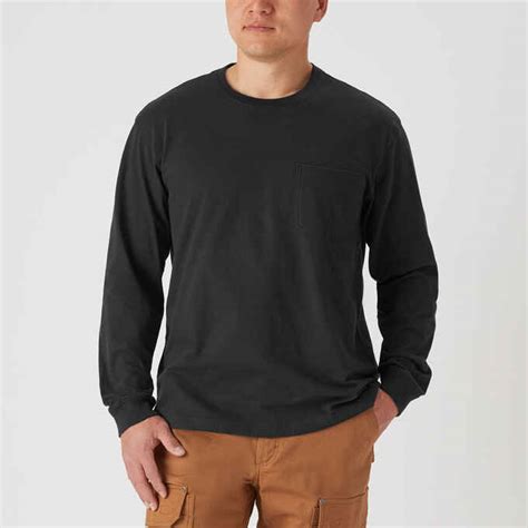 Mens Un Longtail T Relaxed Fit Long Sleeve Shirt With Pocket Duluth Trading Company