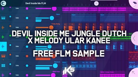 Devil Inside Me Jungle Dutch X Melody Ular Mengkane FL Studio Mobile