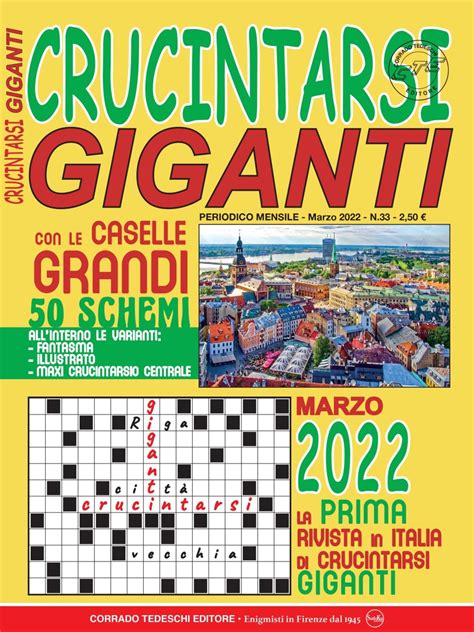 Crucintarsi Giganti N 33 SPREA EDITORI