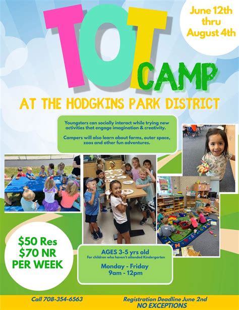 Summer Camp Hodgkins Park District