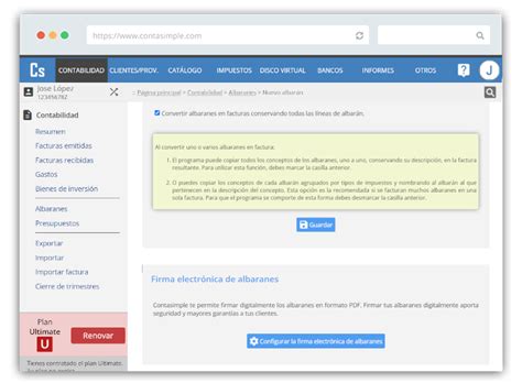 Programa De Firma Electr Nica De Albaranes Para Aut Nomos Y Pymes Desde