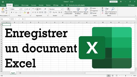 Enregistrer Un Document Excel YouTube