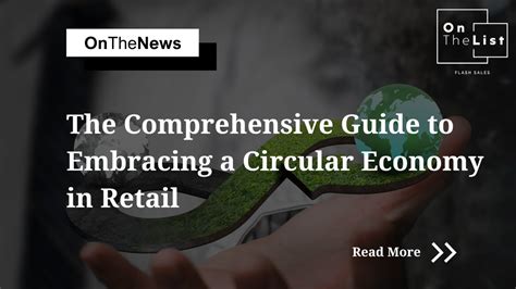 The Comprehensive Guide To Embracing A Circular Economy In Retail