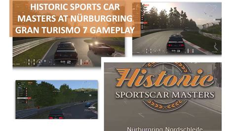 Racing Historic Sports Car Masters at Nürburgring Gran Turismo 7