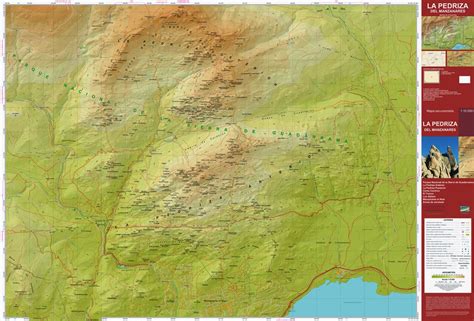 EL BLOG DE CALECHA LA PEDRIZA DEL MANZANARES MAPA EXCURSIONISTA