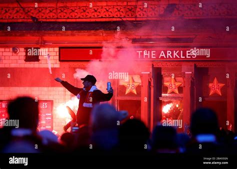 Soccer Fans Flares Hi Res Stock Photography And Images Alamy