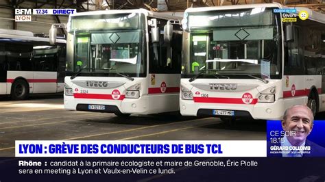 Lyon Gr Ve Des Conducteurs De Bus Tcl Youtube