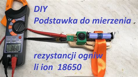 DIY Podstawka do mierzenia rezystancji wewnętrznej ogniwa rezystancja