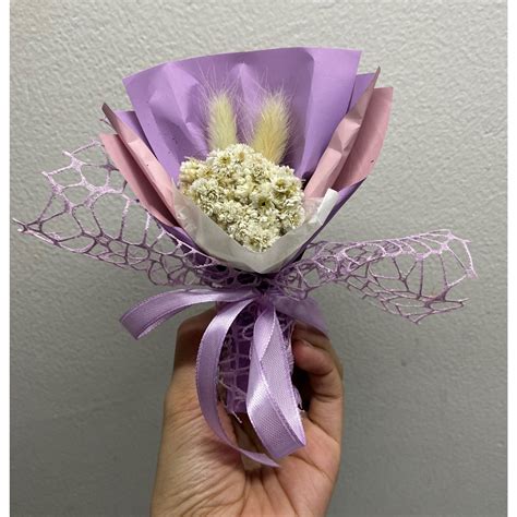 Jual Mini Bouquet Flower Mini Buket Dried Flower Mini Buket Bunga