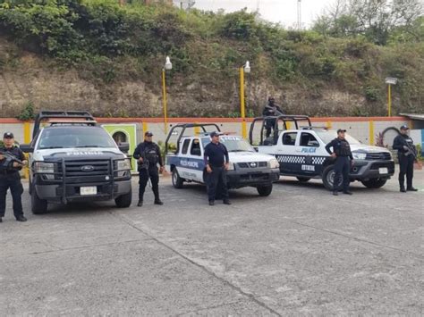 Relevan Mandos De La Seguridad Pública En Papantla